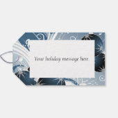 Glitter en sparkle Ornaments Gift Label Cadeaulabel (Achterkant Horizontaal)