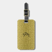 Glitter en Sparkles Bagagelabel (Voorkant verticaal)