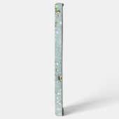 Glitter en Sparkles Gold en Green Samsung Galaxy Hoesje (Linkerkant)