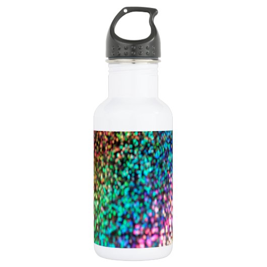 Glitter en Sparkles Waterfles (Voorkant)
