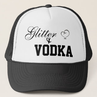 Glitter en wodka trucker pet