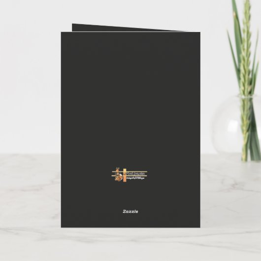 Glitter Enige Leeftijd Etnische 60e Verjaardag Kaa Kaart (Achterkant)