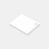 Glitter Flamingo Post-it® Notes (Schuin)