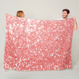 Glitter Fleece Blanket Deken
