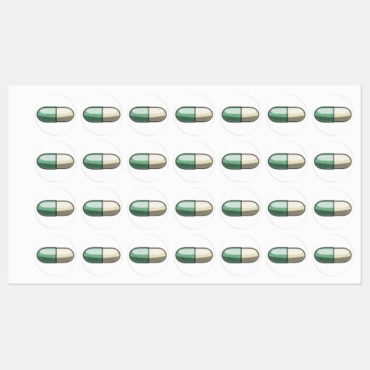 Glitter Fluoxetine Labels (Vel)