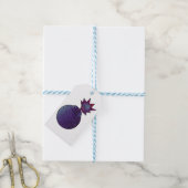 Glitter Galaxy Bomb Cadeaulabel (Met Touw)