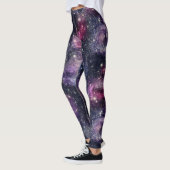 Glitter Galaxy Pattern – Cosmic Sparkle Space  Leggings (Links)