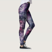 Glitter Galaxy Pattern – Cosmic Sparkle Space  Leggings (Rechts)