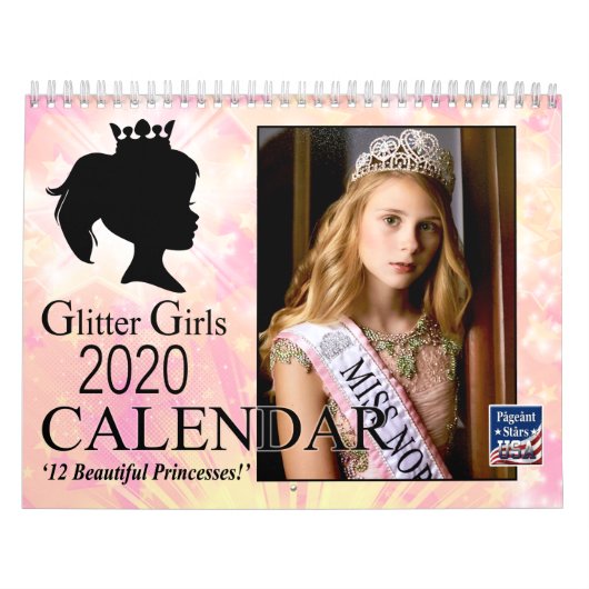 Glitter Girls 2020, Pageant Princess Kalender (Hoes)