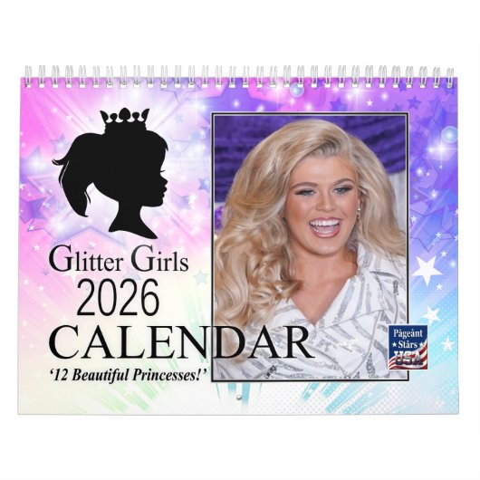 Glitter Girls 2026 Calendar Kalender (Hoes)