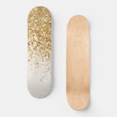 Glitter Glam 2 voor mousserend goud Skateboard (Voorkant)