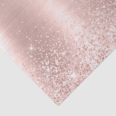 Glitter Glam Roze Glitter Bruids Tissuepapier (Detail)