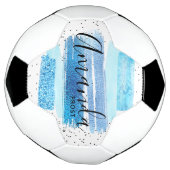 Glitter Glam Voetbal (Gedraaid)