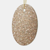 Glitter Glamour Party Festive Light Sparkles Keramisch Ornament (Links)