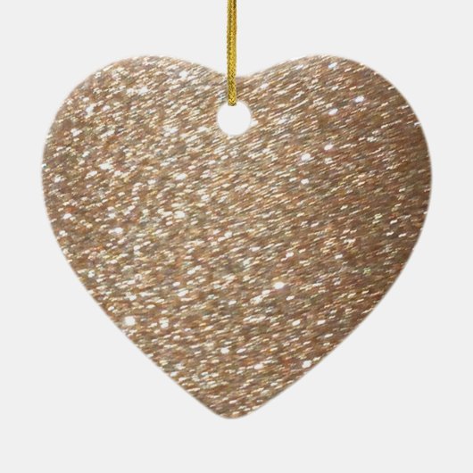 Glitter Glamour Party Festive Light Sparkles Keramisch Ornament (Achterkant)