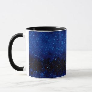 Glitter glans naadloze confetti marine glans donke mok