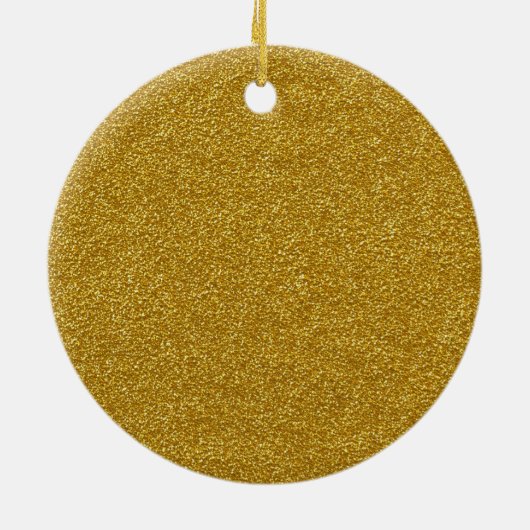 Glitter, glanzend glitter, bespaar de datum keramisch ornament (Achterkant)