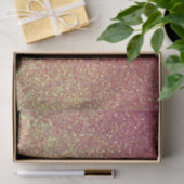 Glitter Glitter-goudroze textuur Tissuepapier (Geschenk)