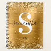 Glitter Gold Foil Style Monogramme (Devant)