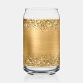 Glitter Gold Glam Fancy Monogramme (Verso)