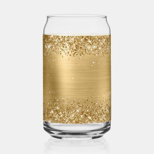 Glitter Gold Glam Fancy Monogramme (Verso)