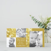 Glitter Gold | Vacances Trois Cartes photos (Debout devant)