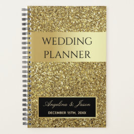 Glitter Gold Wedding Planner