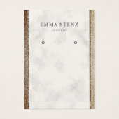 Glitter Gold White Marble (Devant)