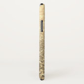 Glitter, goud, gepersonaliseerd, glanzend, glitter Case-Mate iPhone case (Achterkant / rechts)