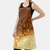 Glitter gouden lampen schort (Insitu)