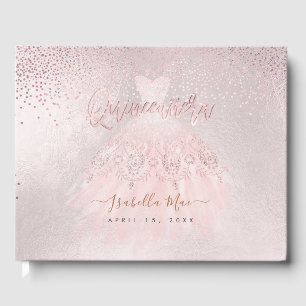 Glitter Gown+Confetti Gastenboek