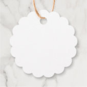 Glitter Graduation Cap Bedankjes Labels (Achterkant)