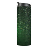 Glitter Green Thermosbeker (Geroteerd rechts)