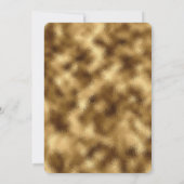 Glitter grillige hand getrokken boog kerstfeest kaart (Achterkant)