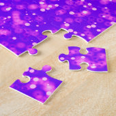 Glitter Gymnastics Beam Blue en Paars Legpuzzel (Zijkant)