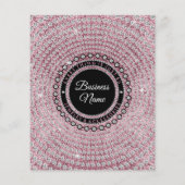 Glitter Hartelijk dank Flyer (Achterkant)