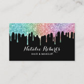 Glitter-holografisch apparaat maakt artistieke sal visitekaartje (Voorkant)