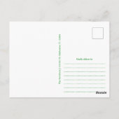 Glitter Irish Blessing St. Patrick's Day Briefkaart (Achterkant)