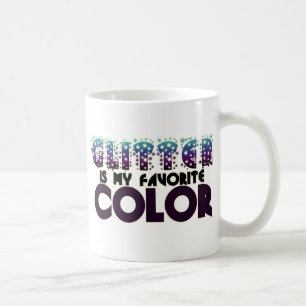 Glitter is mijn favoriete kleur koffiemok