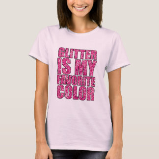 Glitter is mijn favoriete kleur T-shirt