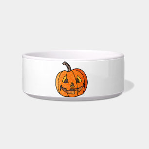 Glitter Jack O'Lantern Voerbakje
