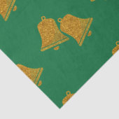 Glitter-kerstbellen Tissuepapier (Detail)