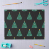 Glitter kerstboom tissuepapier (Craft)