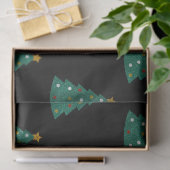 Glitter kerstboom tissuepapier (Geschenk)