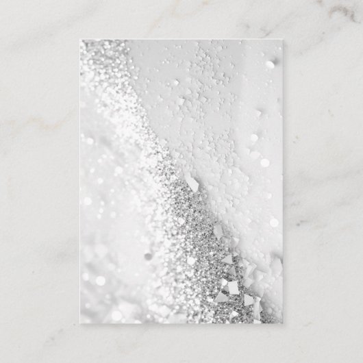 Glitter Korting Kaart (Achterkant)