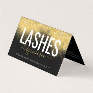Glitter Lashes nazorg alles in één keer Visitekaartjes