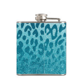 Glitter Leopard Heupfles (Achterkant)