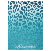 Glitter Leopard Klembord (Achterkant)