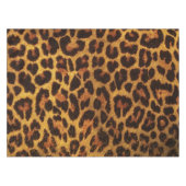 Glitter Leopard Pring Tafelkleed (Voorkant (Horizontaal))