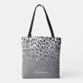 Glitter Leopard Print Draagtas (Achterkant)